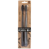 NFco Biodegradable Toothbrush - Pirate Black & Monsoon Mist