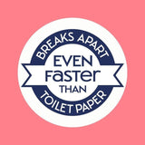 Nice 'N CLEAN SecureFlush Fragranced Moist Toilet Tissue with Almond Milk 40 per pack