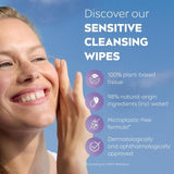 NIVEA Biodegradable Sensitive Cleansing Face Wipes 25 per pack