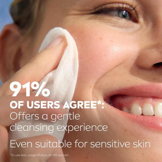 NIVEA Biodegradable Sensitive Cleansing Face Wipes 25 per pack