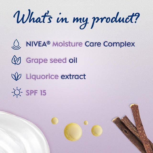 NIVEA Day Cream Face Moisturiser for Sensitive Skin SPF15 50ml