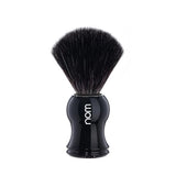 Nom GUSTAV Vegan Fibre Shaving Brush in Black Black