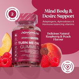 Novomins Libido Strawberry Flavour 60 Gummies