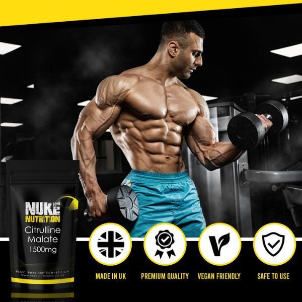 Nuke Nutrition L-Citrulline Malate Capsules1500mg - 365ct