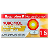 Nuromol Dual Action Pain Relief Ibuprofen & Paracetamol 16s