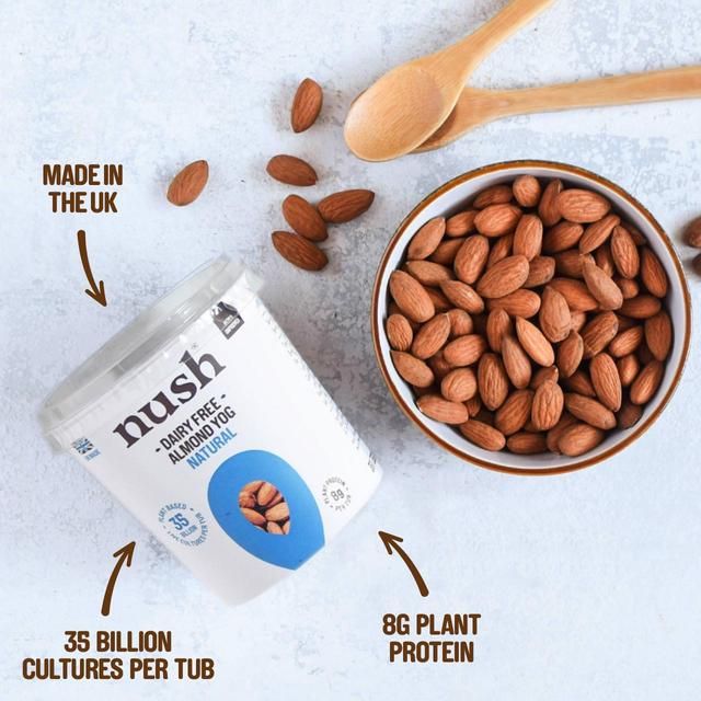 Nush Natural Almond Yoghurt 350g