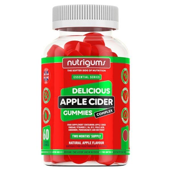 Nutrigums Apple Cider Vinegar Gummies 60Pk GOODS Superdrug