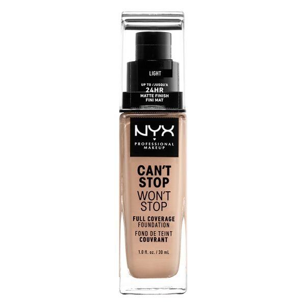 NYX Professional Makeup Cant Stop Foundation Porcelain LIGHT