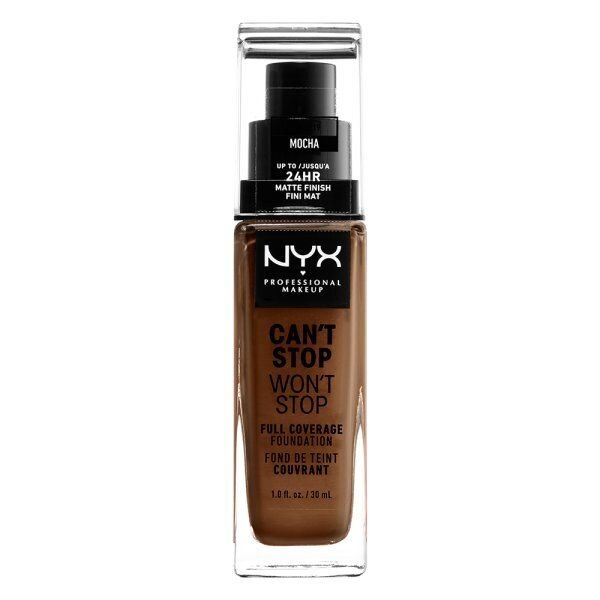 NYX Professional Makeup Cant Stop Foundation Porcelain MOCHA
