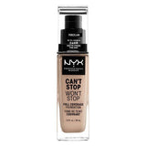 NYX Professional Makeup Cant Stop Foundation Porcelain PORCELAIN