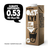 Oatly Oat Drink Chocolate Long Life 1L