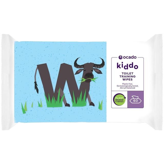 Ocado Kiddo Toilet Training Wipes 60 per pack
