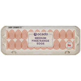 Ocado Medium Free Range Eggs 12 per pack