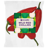Ocado Mild Red Chillies 60g