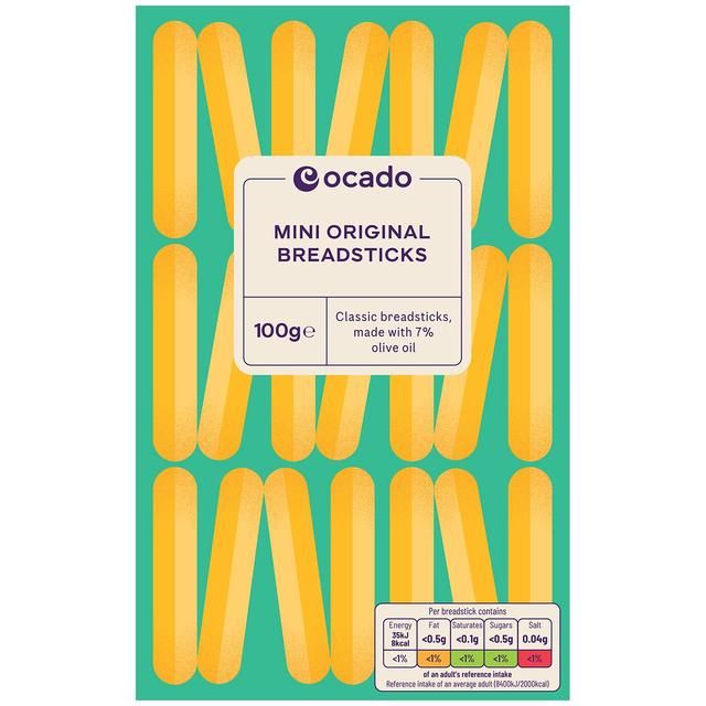 Ocado Original Mini Breadsticks 100g