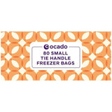 Ocado Small Tie Handle Freezer Bags 80 per pack