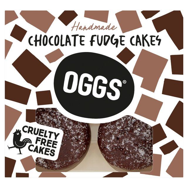 Oggs Chocolate Fudge Cakes 4 x 46g