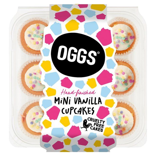 OGGS Mini Cupcakes 9 per pack