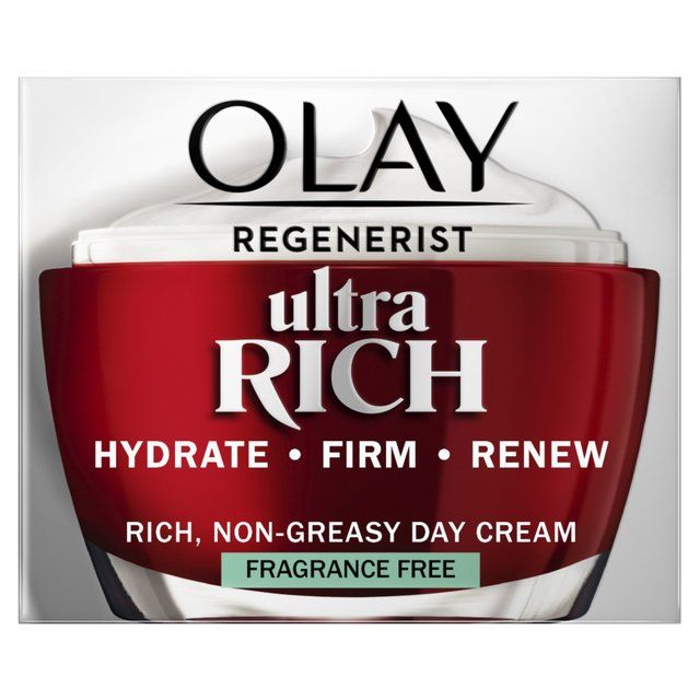 Olay Regenerist Ultra Rich Moisturiser Face Cream Fragrance Free 50ml