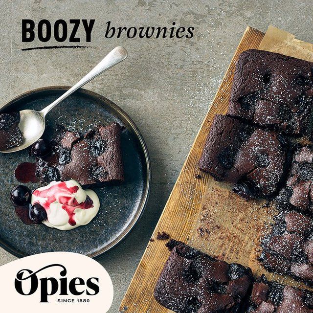 Opies Black Cherries & Kirsch 370g