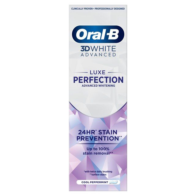 Oral-B 3D White Luxe Perfection Toothpaste 75ml