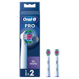 Oral-B 3DWhite Toothbrush Heads 2 per pack