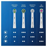 Oral-B CrossAction Replacement Toothbrush Heads, Pack of 4