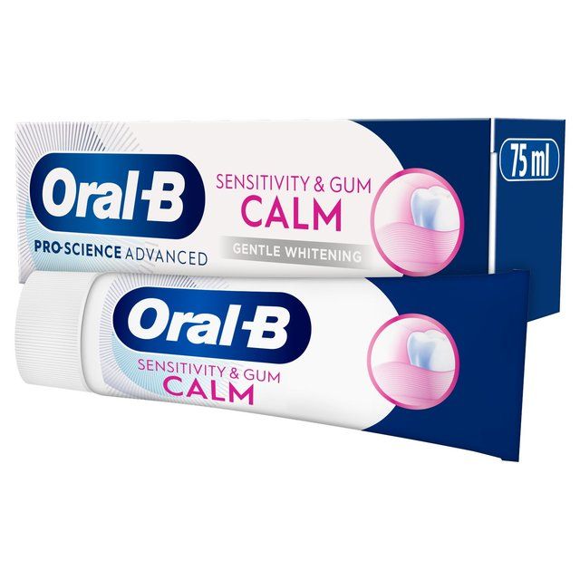 Oral-B Sensitivity And Gum Calm Toothpaste Gentle Whitening 75ml