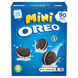 Oreo Mini Chocolate Sandwich Biscuit 6 Pack Multipack 6 x 19g