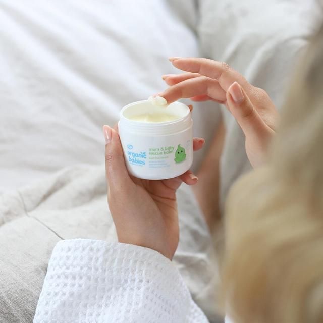 Organic Babies Scent Free Mum & Baby Rescue Balm 100ml