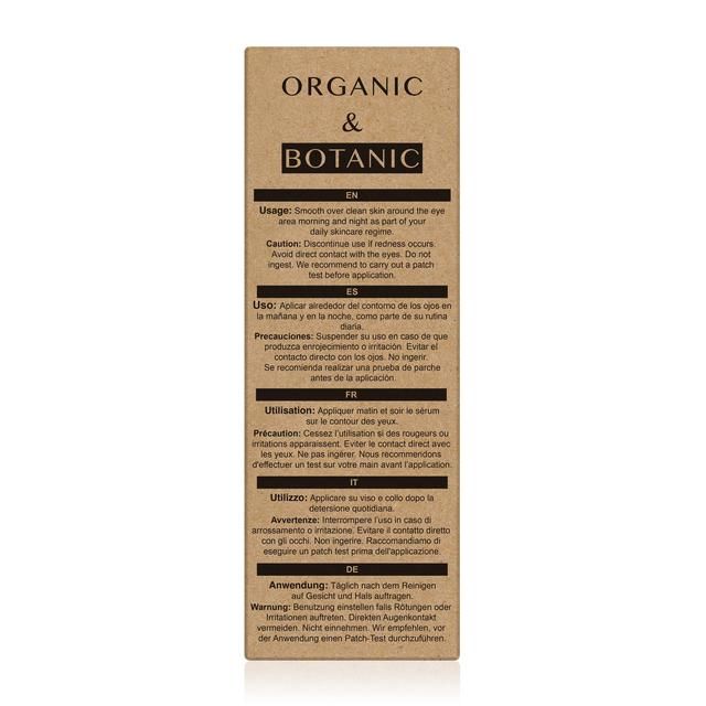 Organic & Botanic Mandarin Orange Brightening Eye Serum 15ml