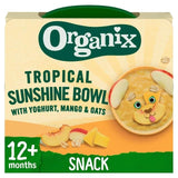 Organix Tropical Sunshine Bowl With Yoghurt Mango & Oats Toddler Food 120g