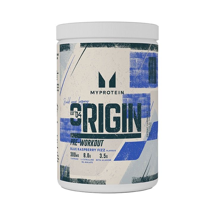 Origin Pre-Workout Blue Raspberry Fizz 600g Blue Raspberry