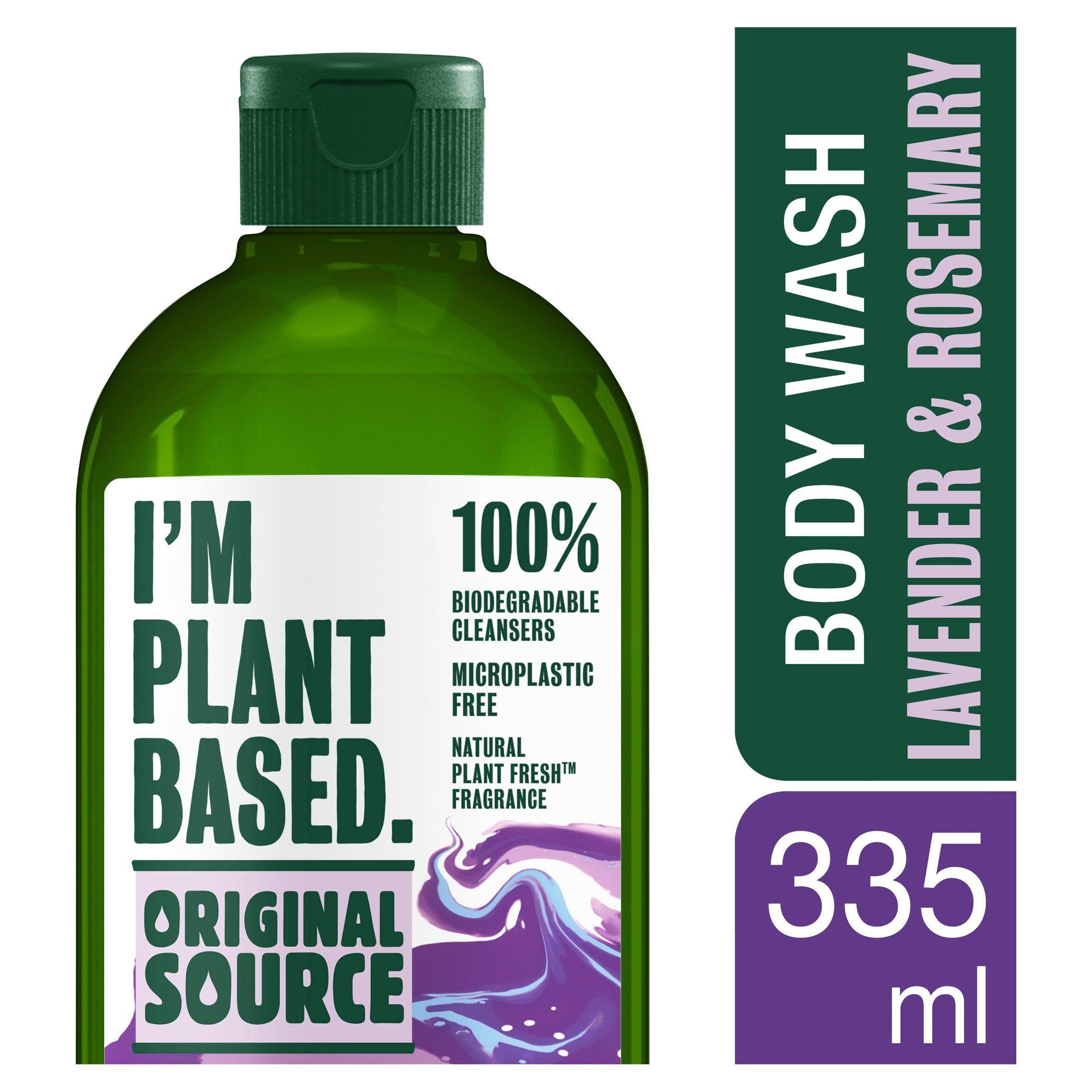Original Source I'm Plant Based Lavender & Rosemary Body Wash 335ml