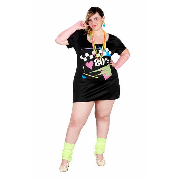 Orion Costumes Adult Plus Size I Love The 80s Plus 4XL