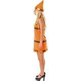 Orion Costumes Womens Orange Crayon Fancy Dress Large