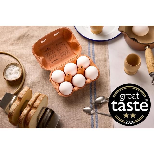 Packington Free Range White Eggs 6 per pack