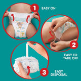Pampers Baby-Dry Nappy Pants Size 4 (9-15kg) Essential Pack 38 per pack