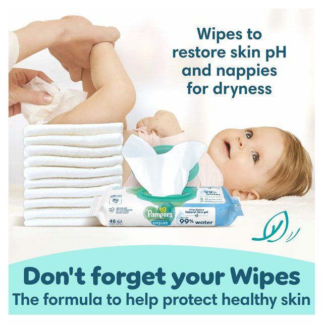 Pampers New Baby Nappies Size 1 (2-5kg) Essential Pack 50 per pack