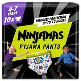 Pampers Ninjamas Pyjama Pants Boys 10 Pyjama Pants 4-7 Years 17-30kg 10 per pack