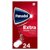 Panadol Extra Painkillers Soluble Paracetamol & Caffeine 500mg 24 per pack