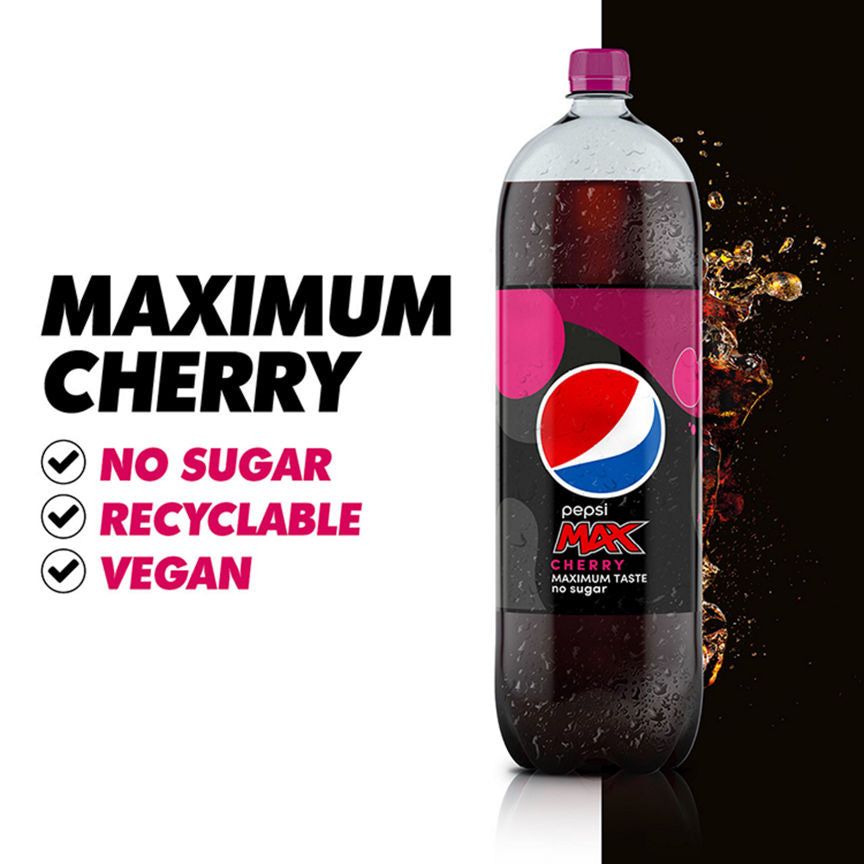 Pepsi Max Cherry Bottle