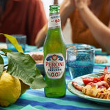 Peroni Nastro Azzurro 0% Alcohol Free Beer Lager Bottles 12 x 330ml