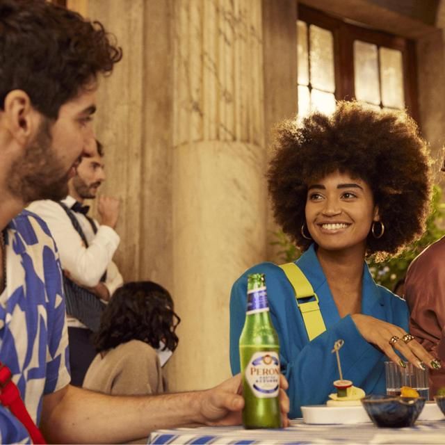 Peroni Nastro Azzurro Beer Lager Bottles 12 x 330ml