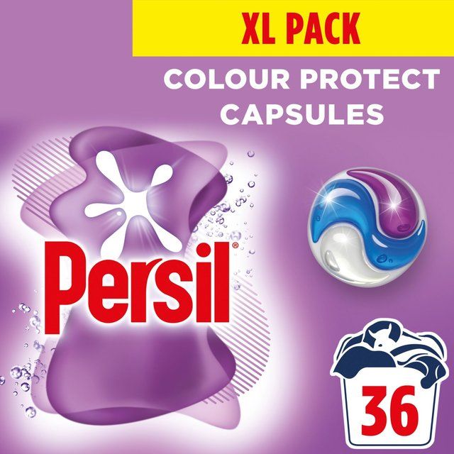 Persil Colour 3 in 1 Laundry Washing Detergent Capsules 36 Washes 36 per pack