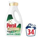 Persil Ultimate Active Clean Washing Liquid Laundry Detergent 34 Washes 918ml