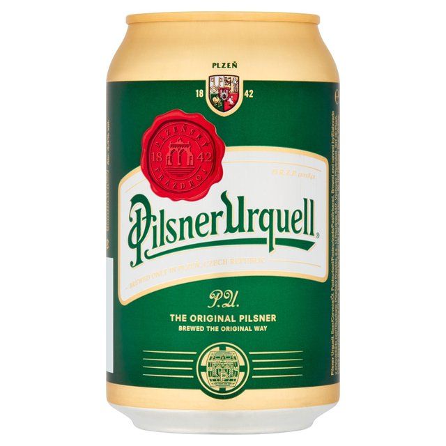 Pilsner Urquell Beer Lager Cans 6 x 330ml