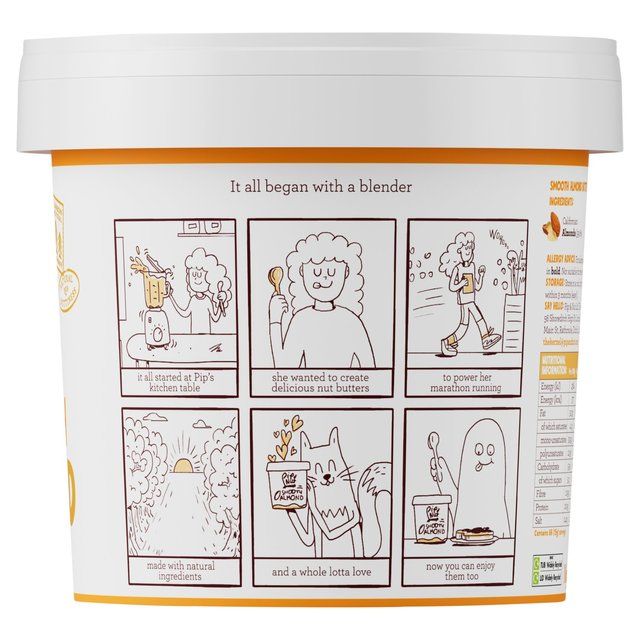 Pip & Nut Smooth Almond Butter 1kg