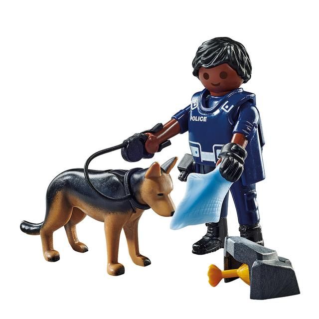 Playmobil 71162 Special Plus Policeman with Dog