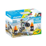 Playmobil 71377 Motorbike with colourful water-soluble markers